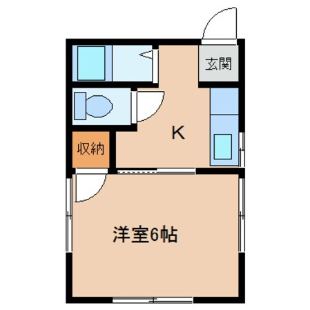 メゾン名古熊の物件間取画像